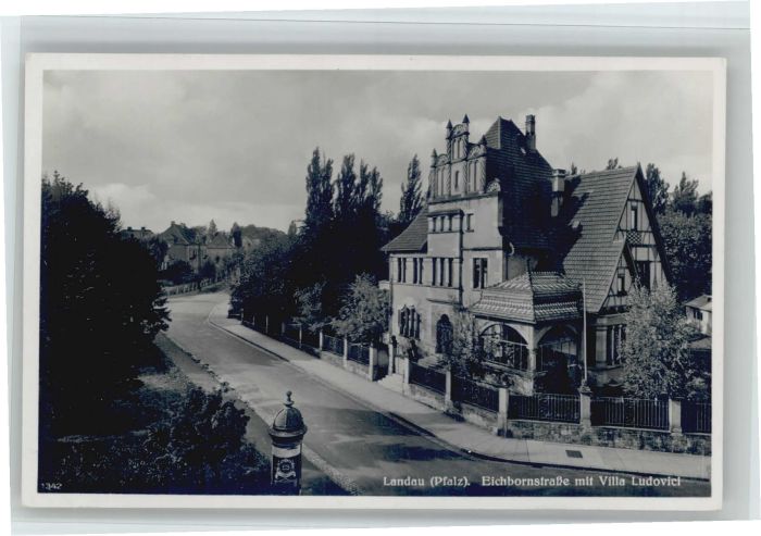 Landau Pfalz Landau Eichbornstrasse Villa Ludovici