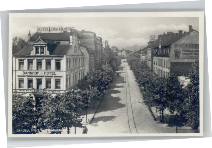 Landau Pfalz Landau Bahnhof-Hotel Ostbahnstrasse