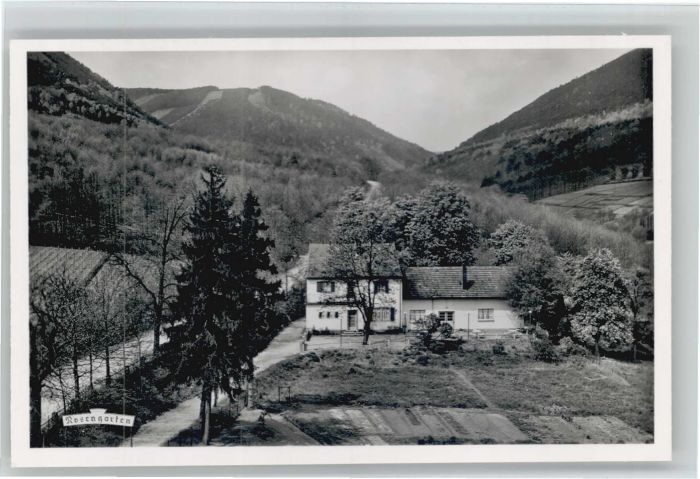 Edenkoben Gaststätte Rosengarten