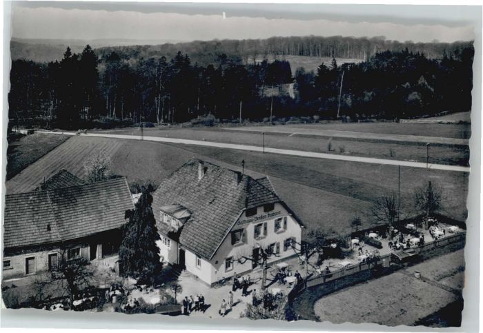 Johanniskreuz Fliegeraufnahme Gasthaus Pension Braban