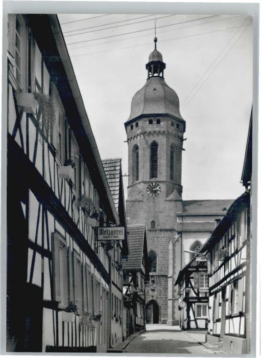 Kandel Pfalz Turmgasse St. Georgskirche