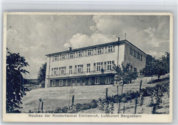 Bad Bergzabern Neubau der Kinderheimat Emilienruh