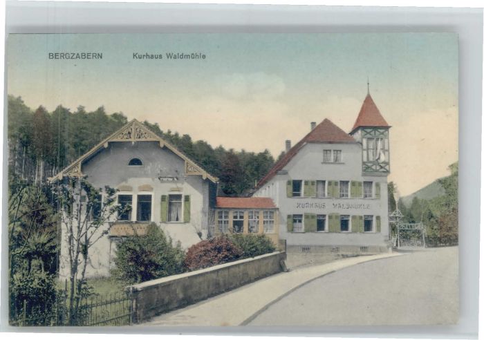 Bad Bergzabern Kurhaus Waldmühle