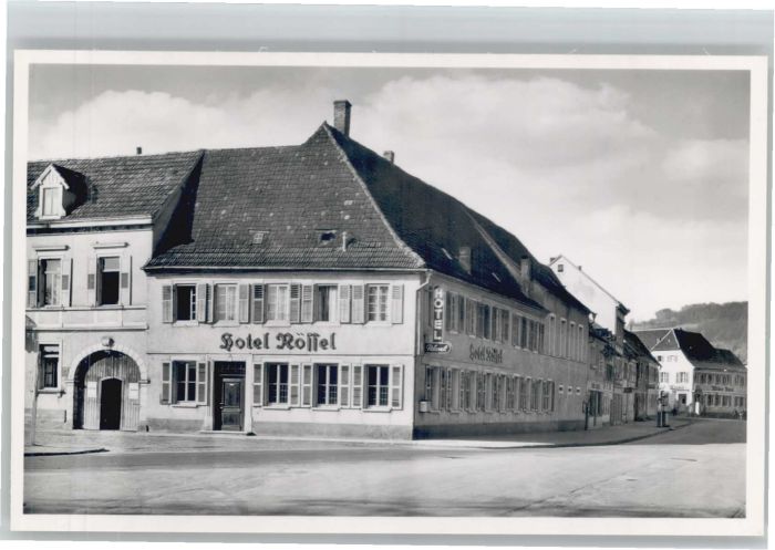 Bad Bergzabern Hotel Rössel