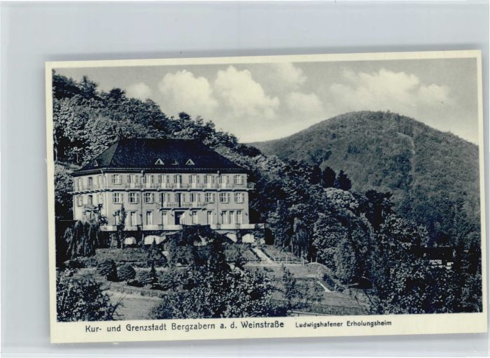 Bad Bergzabern Ludwigshafener Erholungsheim