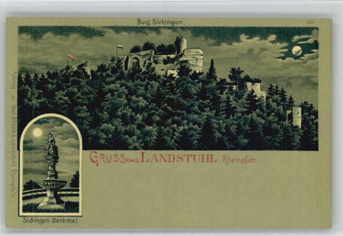 Landstuhl Sickingen Denkmal Burg Sickingen