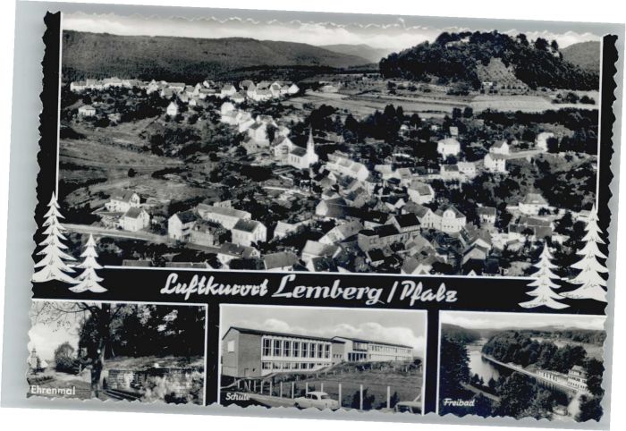 Lemberg Pfalz Ehrenmal Schule Freibad