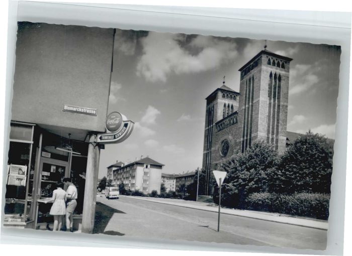 KAISERSLAUTERN CITY Maria Schutz Kirche Trinkhalle Schneider Bismarckstrasse
