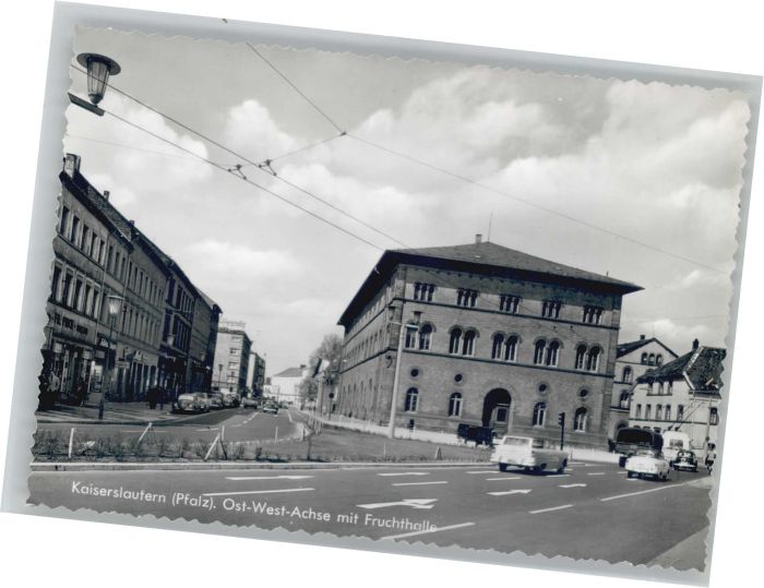 KAISERSLAUTERN CITY Ost West Achse Fruchthalle