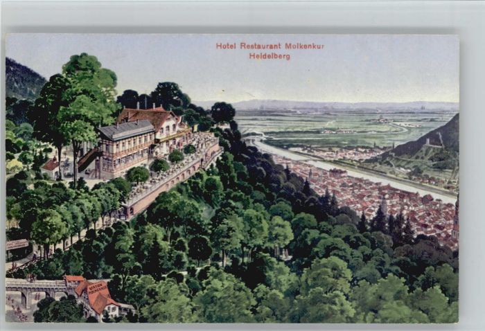 Heidelberg Neckar Heidelberg Hotel Restaurant Molkenkur