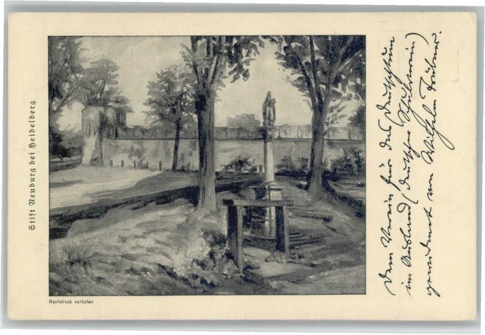 Heidelberg Neckar Heidelberg Stift Neuburg