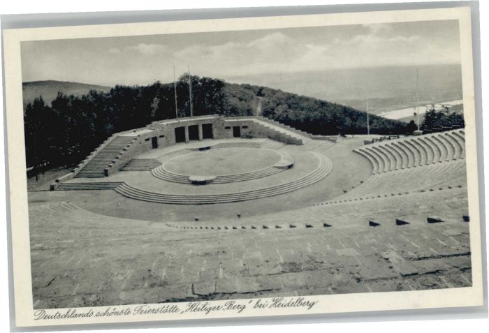Heidelberg Neckar Heidelberg Heiliger Berg