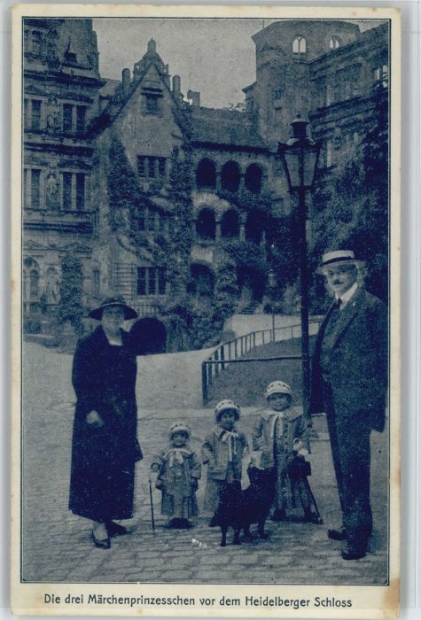 Heidelberg Neckar Heidelberg Märchenprinzesschen Schloss