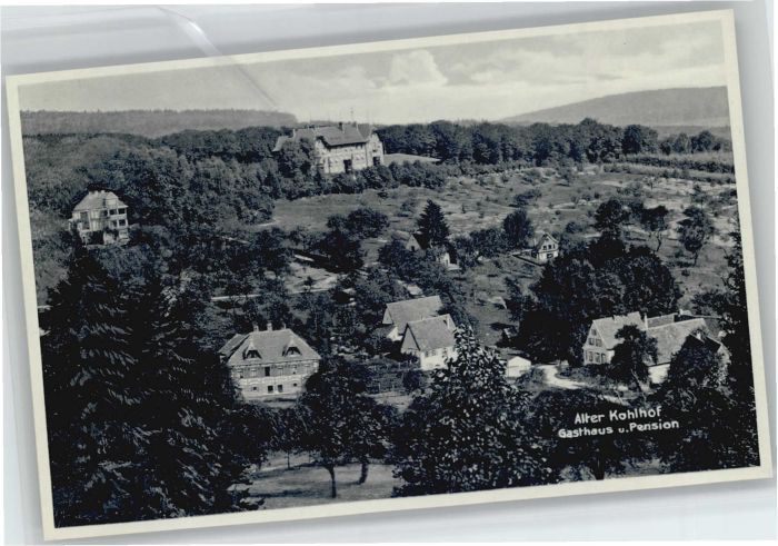 Kohlhof Heidelberg Gasthaus Pension Alter Kohlhof