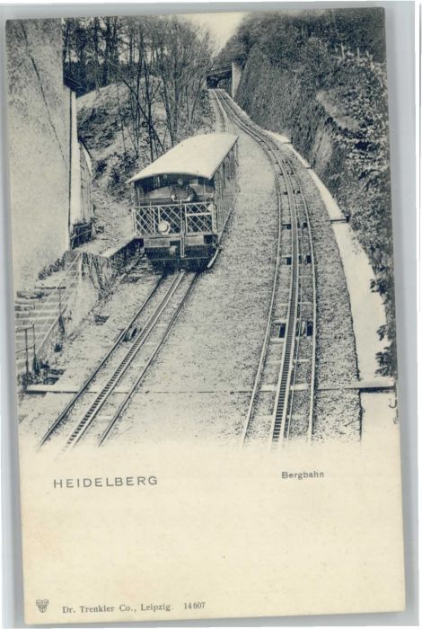 Heidelberg Neckar Heidelberg Bergbahn