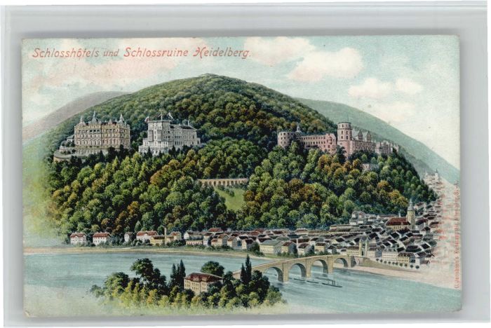 Heidelberg Neckar Heidelberg Schlosshotel Schlossruine