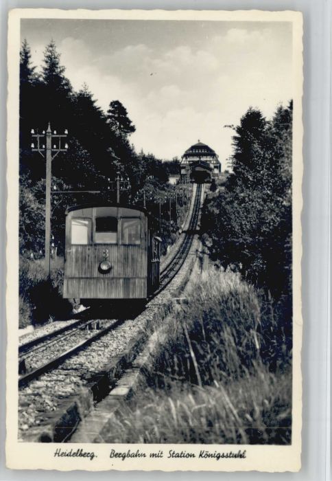 Koenigstuhl Heidelberg ergbahn