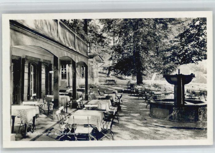 Heidelberg Neckar Heidelberg Restaurant Pension Wolfsbrun