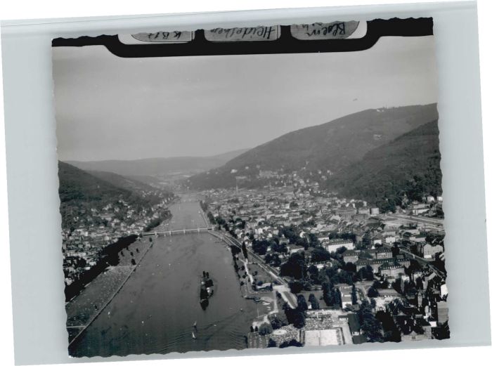 Heidelberg Neckar Heidelberg Fliegeraufnahme
