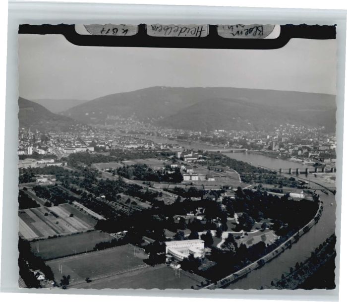 Heidelberg Neckar Heidelberg Fliegeraufnahme