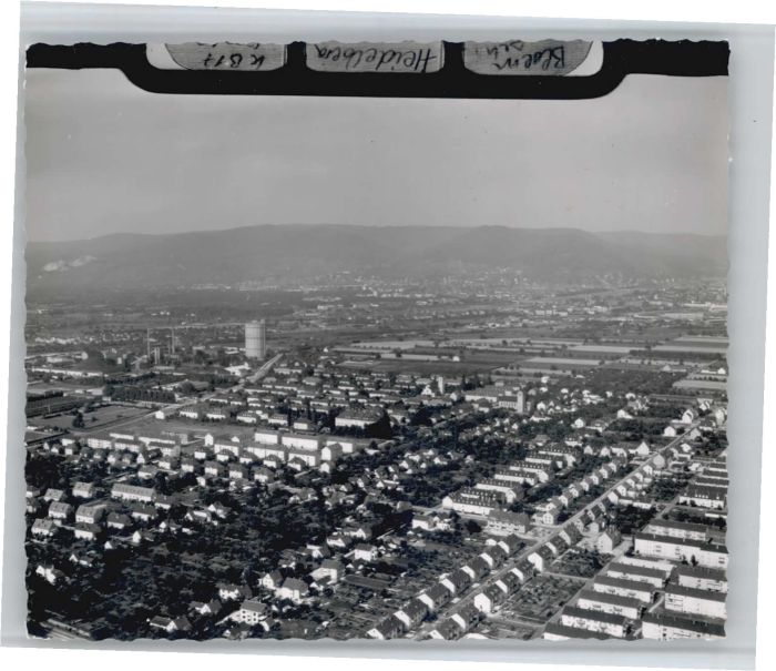 Heidelberg Neckar Heidelberg Fliegeraufnahme