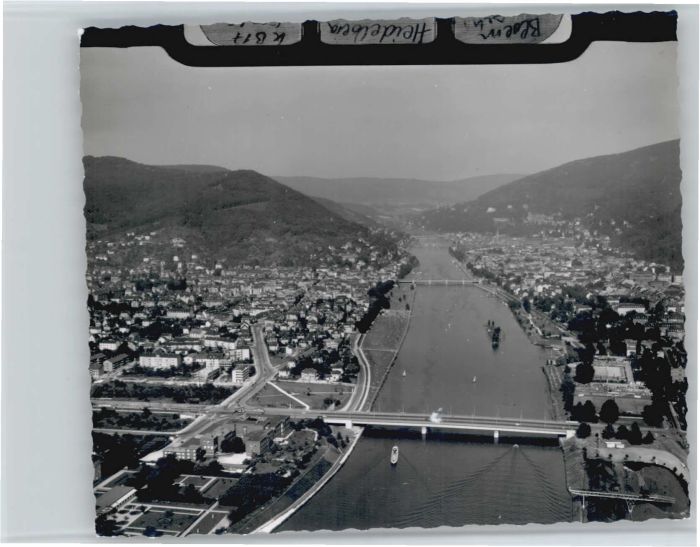 Heidelberg Neckar Heidelberg Fliegeraufnahme