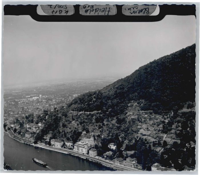 Heidelberg Neckar Heidelberg Fliegeraufnahme