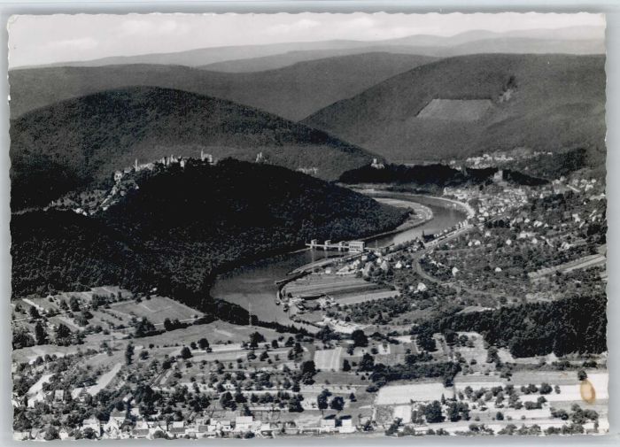 Dilsberg Fliegeraufnahme Neckarschleife