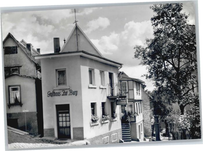 Dilsberg Gasthaus Pension Zur Burg