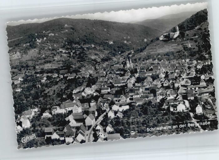Schriesheim Fliegeraufnahme