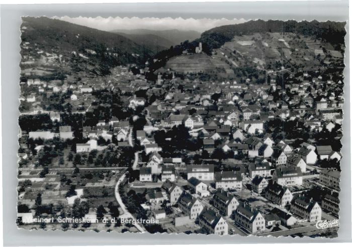 Schriesheim Fliegeraufnahme