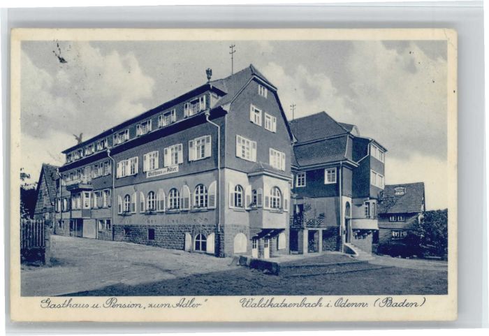 Waldkatzenbach Gasthaus zum Adler