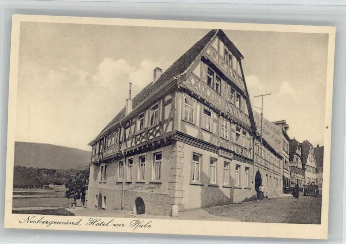 Neckargemuend otel Zur Pfalz