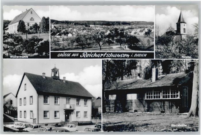 Reichartshausen Baden Weilermühle Rathaus