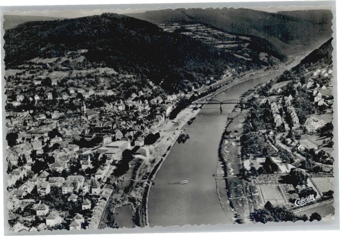 Eberbach Baden Fliegeraufnahme