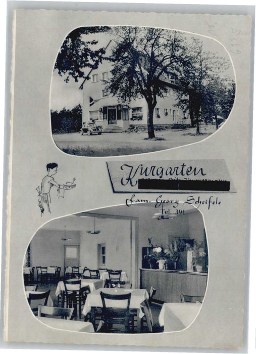 Struempfelbrunn urgarten Werbekarte