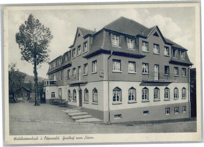 Waldkatzenbach Gasthof zum Löwen