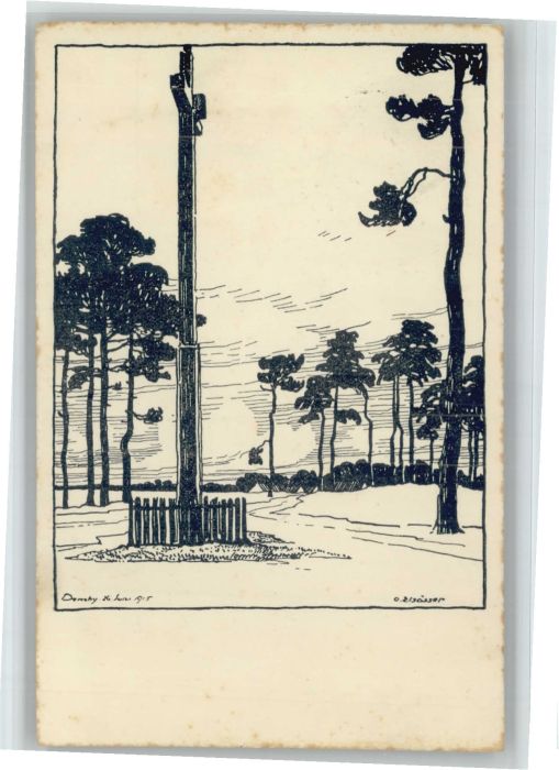 Gundelsheim Wuerttemberg Gundelsheim [Stempelabschlag] Künstler