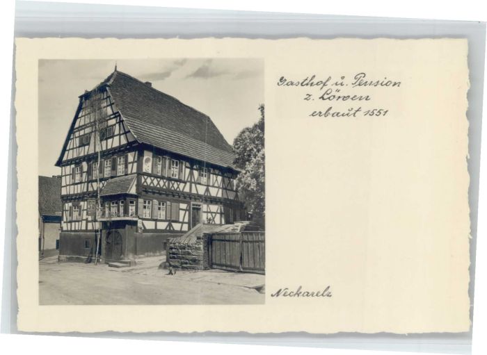 Neckarelz Gasthof Pension zum Löwen