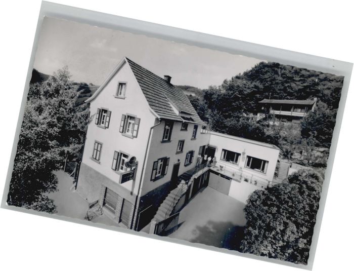 Weiher Odenwald Gasthaus Pension Metzgerei Ferdinand Gr