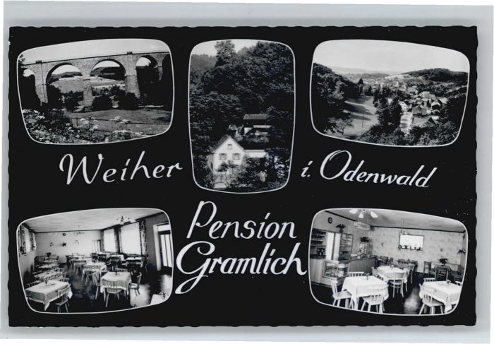 Weiher Odenwald Pension Gramlich