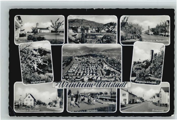 Weinheim Bergstrasse Weststadt