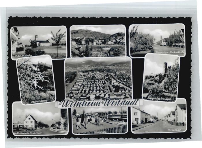 Weinheim Bergstrasse Weststadt