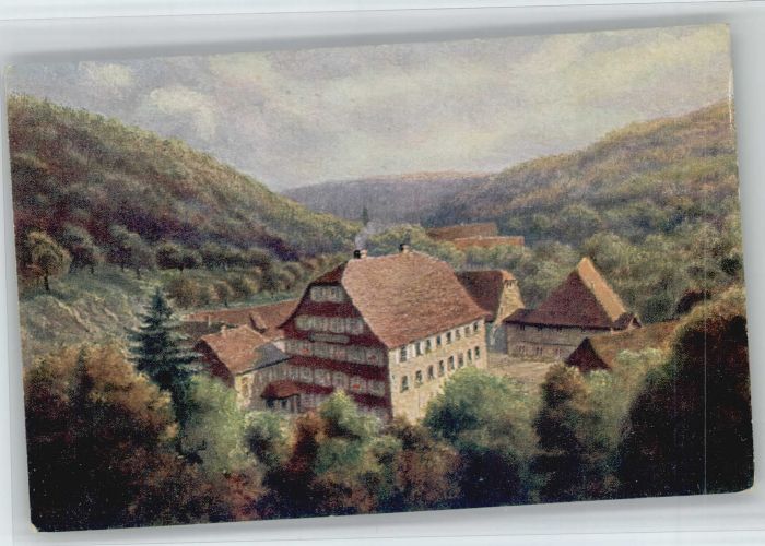 Weinheim Bergstrasse Wirtschaft Fuchs´sche Mühle Birkenauer