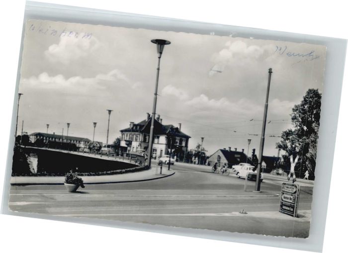 Weinheim Bergstrasse OEG Brücke