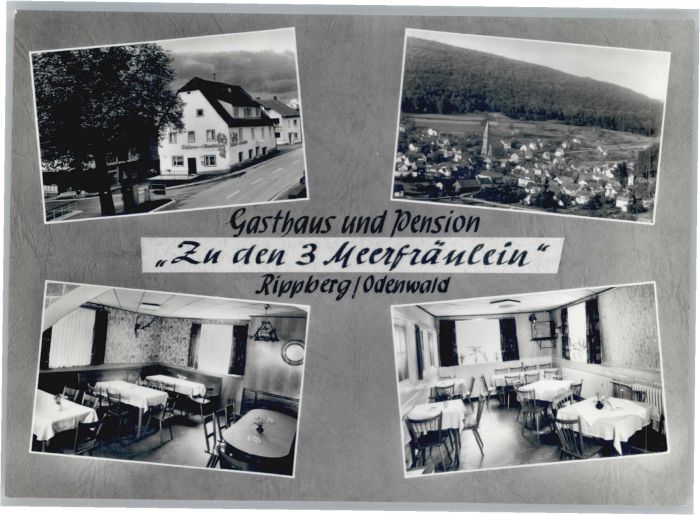Rippberg Gasthaus Pension zu den 3 Meerfräulein