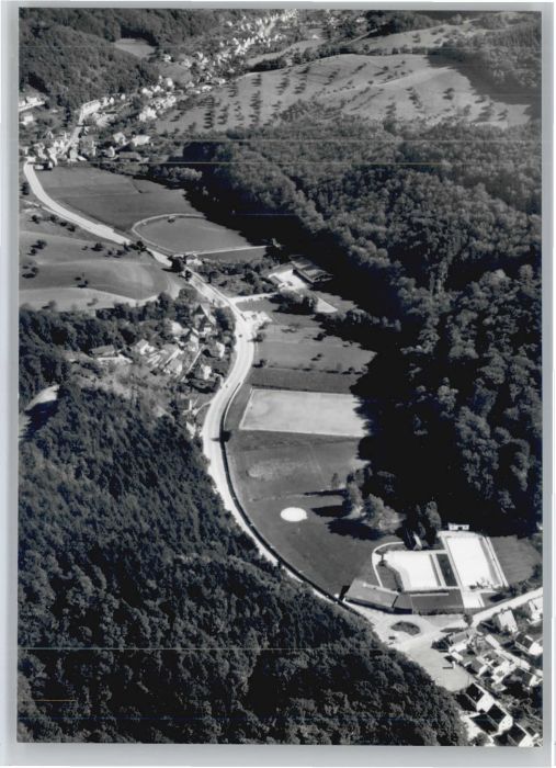 Weinheim Bergstrasse Fliegeraufnahme Gorxheimertal