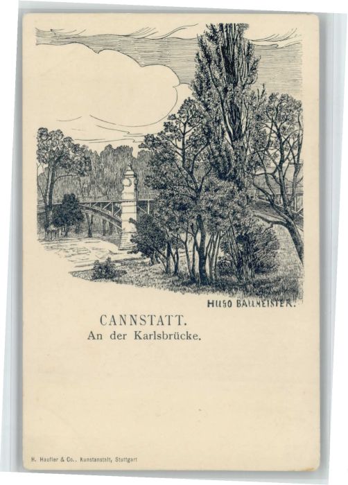 Bad Cannstatt Künstler Hugo Baumeister