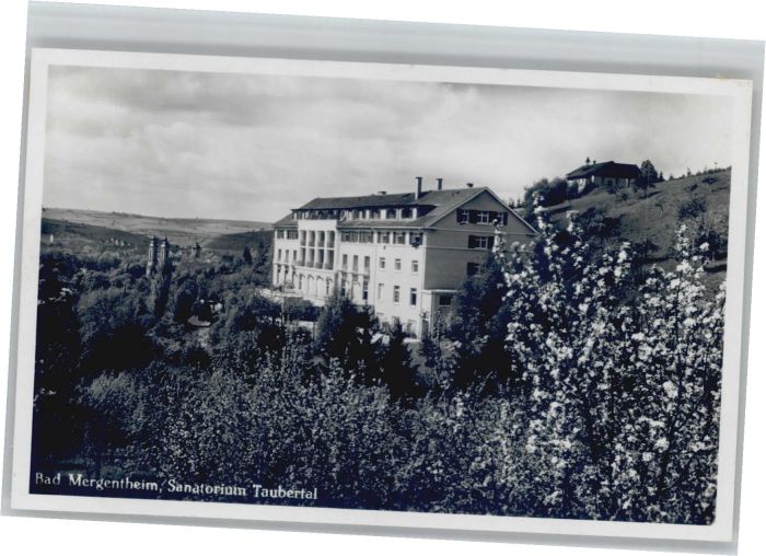 Bad Mergentheim Sanatorium Taubertal