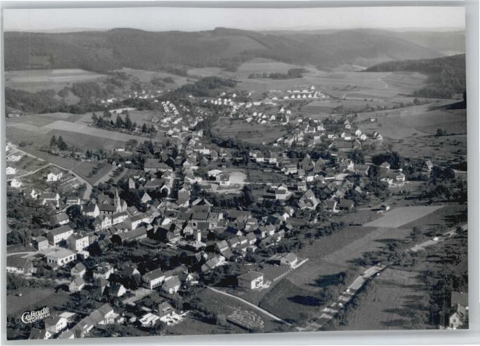 Wald-Michelbach Fliegeraufnahme